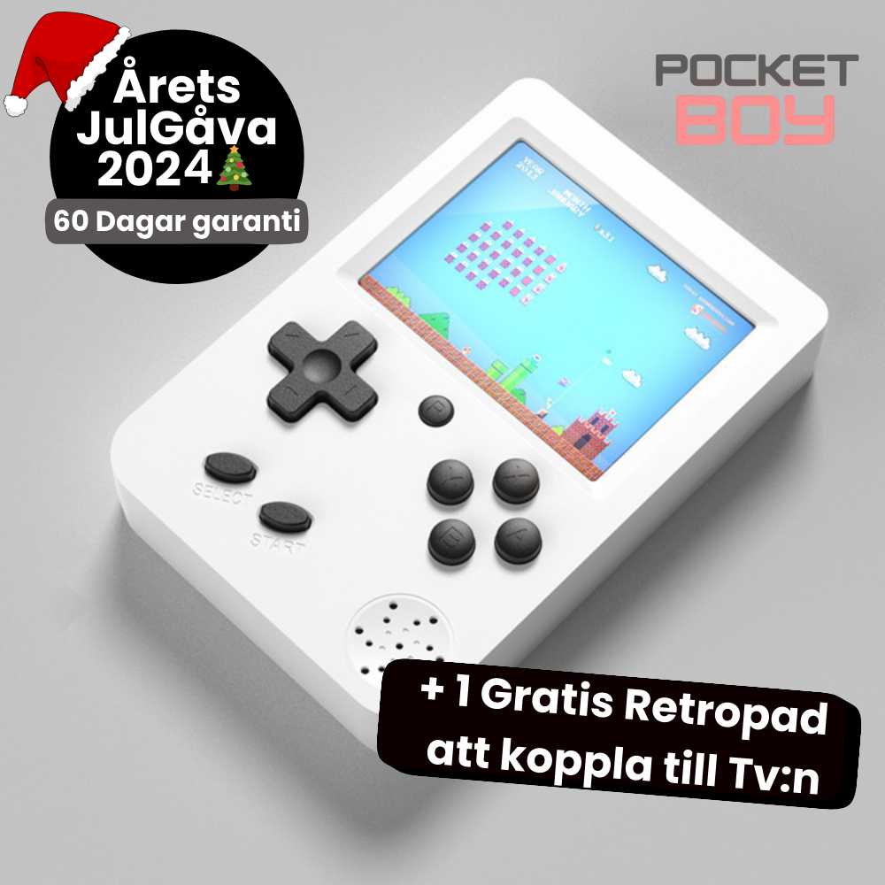 Pocketboy™ - Spillene, der formede din barndom -