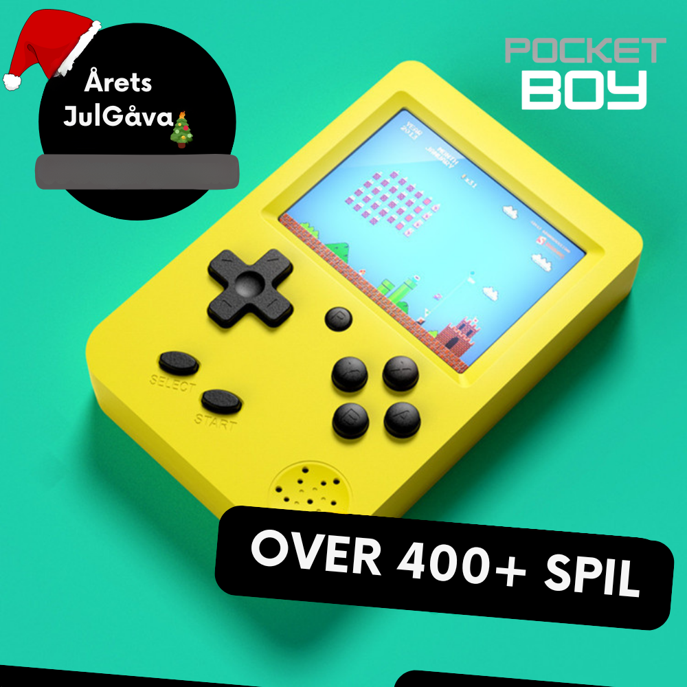 Pocketboy™ - Spillene, der formede din barndom -