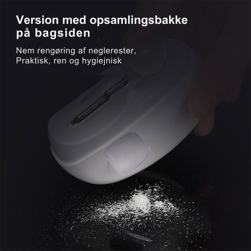 3 i 1 automatisk elektrisk negleklipper med filfunktion