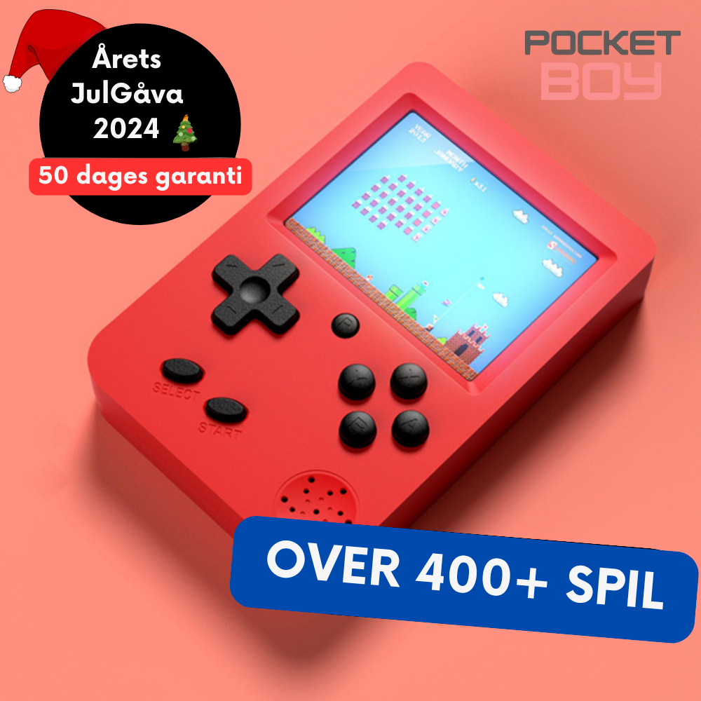 Pocketboy™ - Spillene, der formede din barndom -