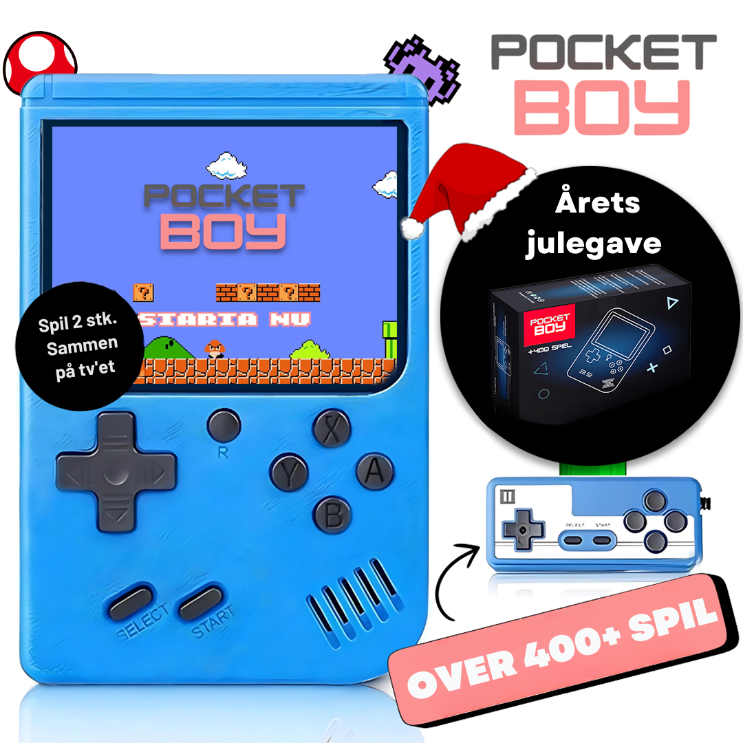 Pocketboy™ - Spillene, der formede din barndom -