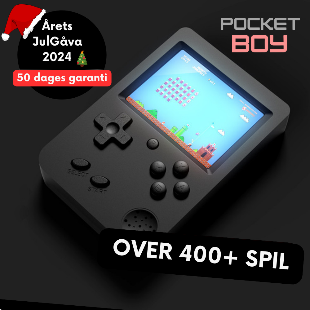 Pocketboy™ - Spillene, der formede din barndom -
