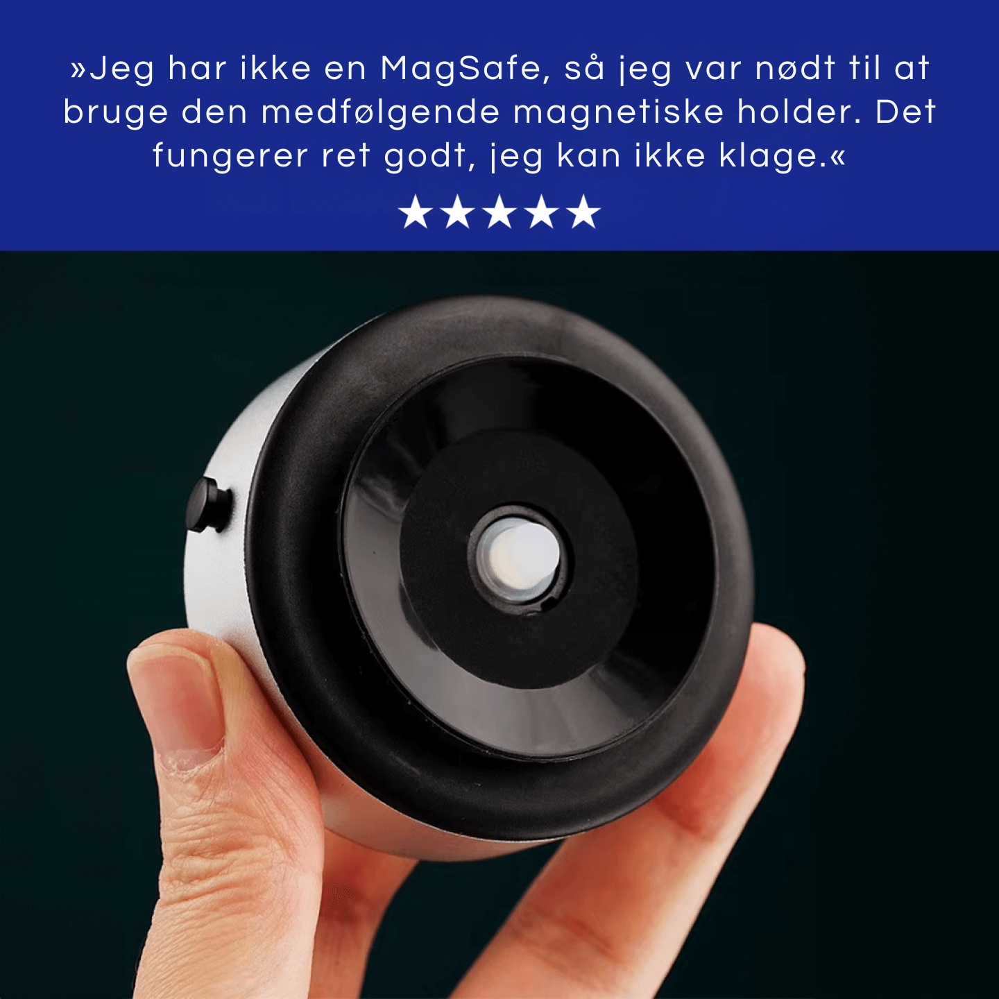 MagGrip - Fastgør din mobiltelefon til enhver overflade på få sekunder