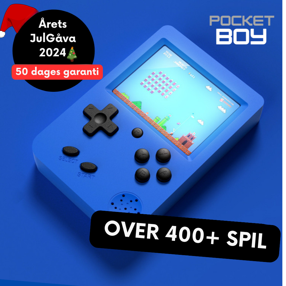 Pocketboy™ - Spillene, der formede din barndom -