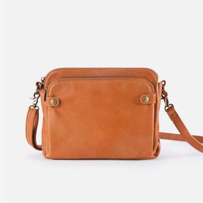 Amelia - Håndlavet crossbody-skuldertaske i vegansk læder