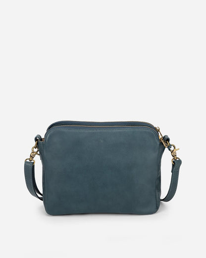 Amelia - Håndlavet crossbody-skuldertaske i vegansk læder