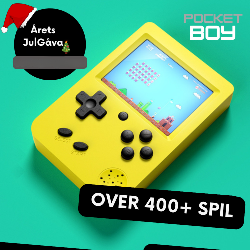 Pocketboy™  - Spillene, der formede din barndom -