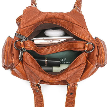 Savannah - Handmande Stylish Soft Leather Messenger Bag