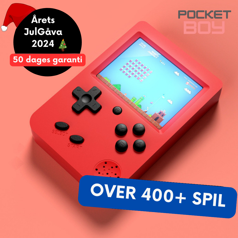 Pocketboy™  - Spillene, der formede din barndom -