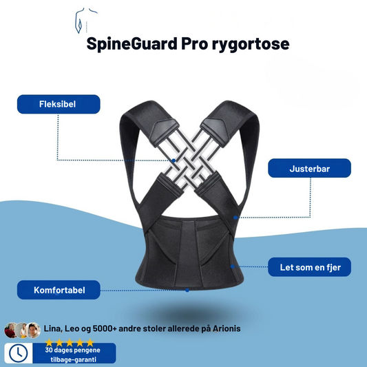 Spineguardpro, ryg- og holdningsortose