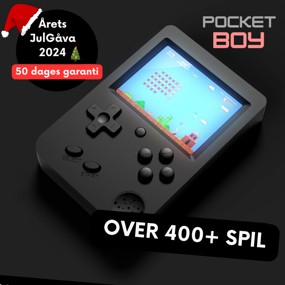 Pocketboy™  - Spillene, der formede din barndom -